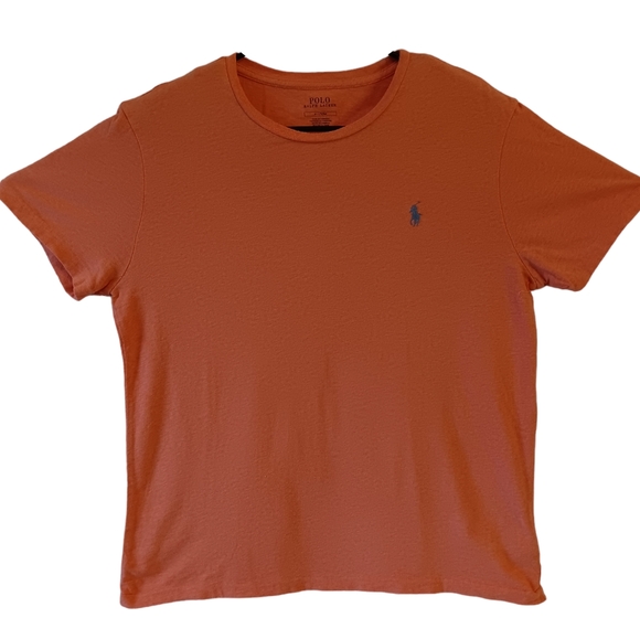 Polo by Ralph Lauren women's orange short-sleeve t-shirt size M - Picture 3 of 9
